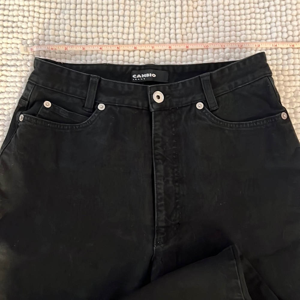 Cambio Jeans, black women’s size 10, Sharon style.